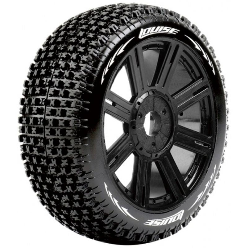 B-Pirate 1/8 Off-Road Buggy Tires, Super Soft, Unmounted