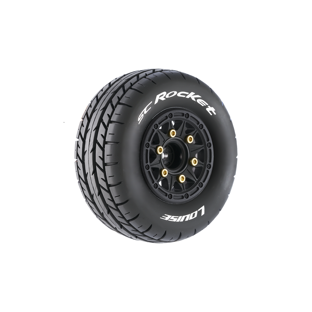 SC-Rocket 1/10 Short Course Tires, Soft, 12, 14 & 17mm