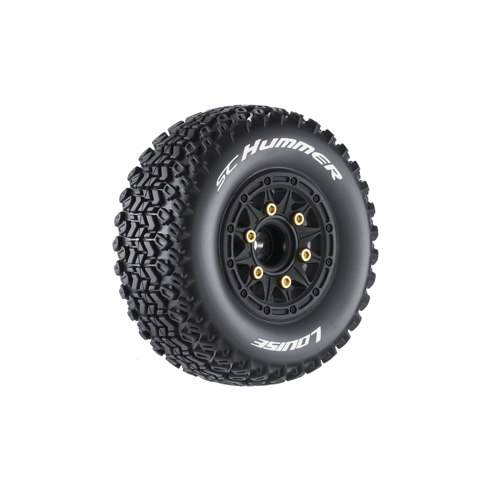 SC-Hummer 1/10 Short Course Tires, Soft, 12, 14 & 17mm