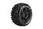 MFT X-Pioneer Sport Monster Truck Tires, 24mm Hex, Mounted