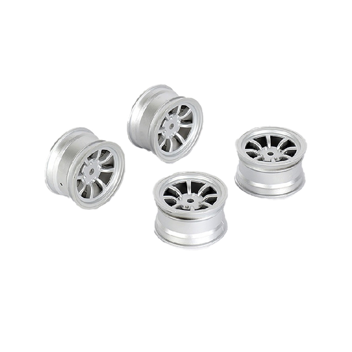 8 Spoke Wheel +1mm (Silver), for LMX