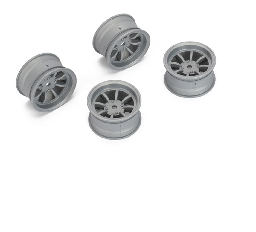 8 Spoke Wheel +4mm (Gray), for LMX