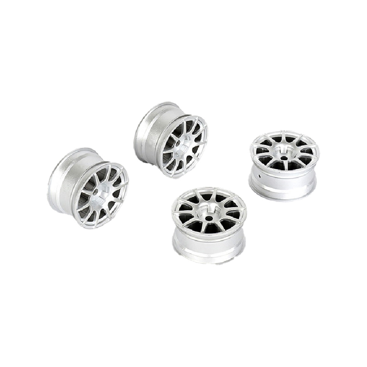 10 Spoke Wheel +1mm (Silver), for LMX