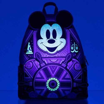 Loungefly Disney 100 Art Deco Mickey Mouse Mini-Backpack - Entertainment Earth Exclusive
