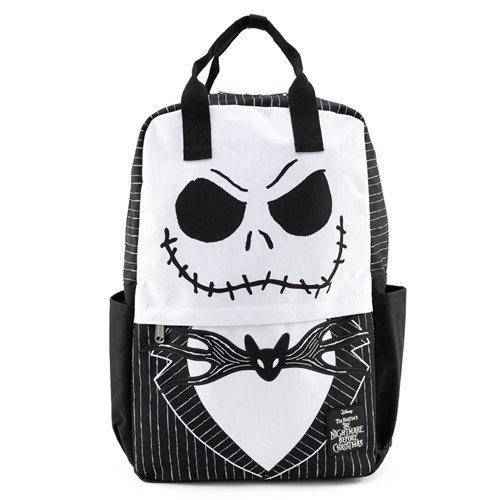 Loungefly Disney Jack Skellington Nylon Square Backpack Hover Image