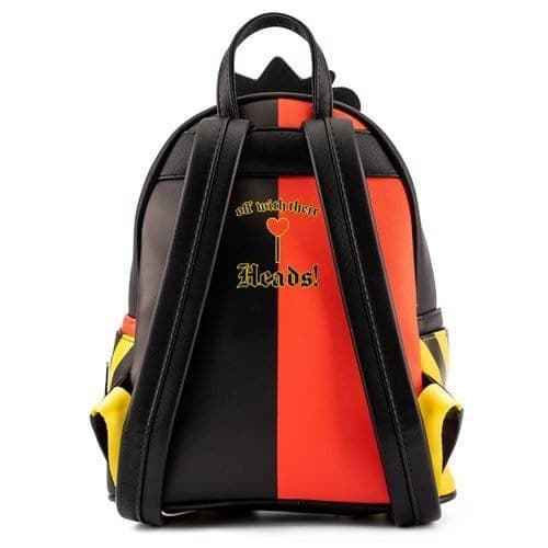 Loungefly Disney Villains Scene Series Queen of Hearts Mini Backpack