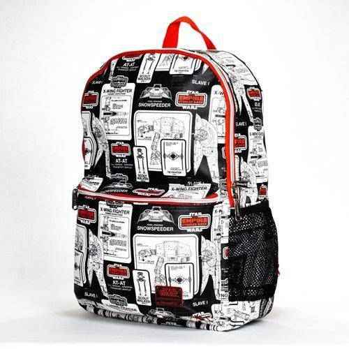 Loungefly Star Wars: The Empire Strikes Back 40th Anniversary Retro Toy-Inspired Backpack - Entertainment Earth Exclusive