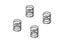 Shock Spring (1.4x20) White, Fits LDX Drift, LTX Touring,