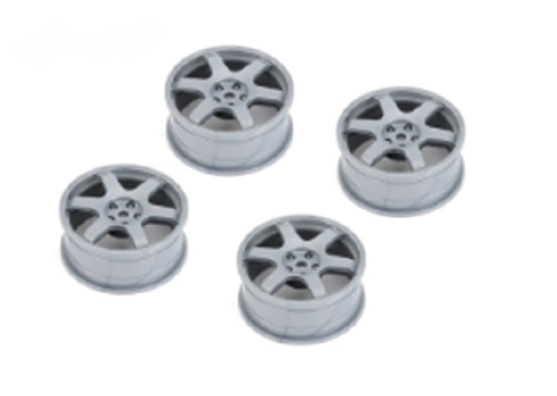6 Spoke Wheel Gray / 24mm (ET-0mm), Fits LDX Drift, LRX