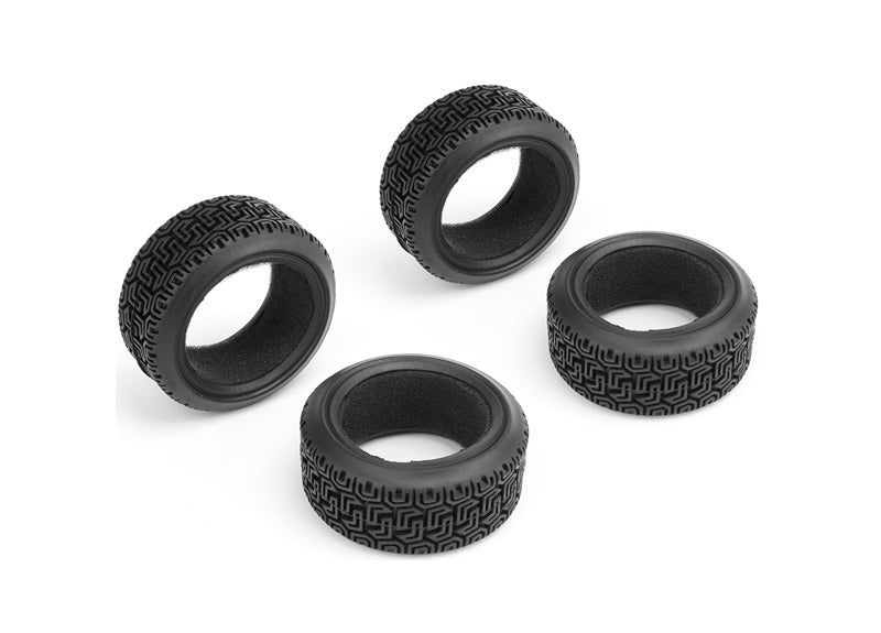 1/10 Rally Tires 26mm (4pcs), for LRX Rally, Fits LDX Drift,