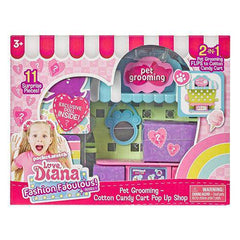 Love Diana Fashion Fab 3.5 Inch Pet Grooming 2 in 1 Playset - Collectors World Toys