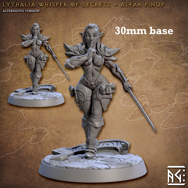 Lythalia, Whisper of Secrets (Female High Elf Rogue) Hover Image