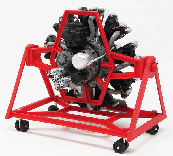 1/12 Wright Cyclone 9 Radial Engine STEM Plastic Model Kit