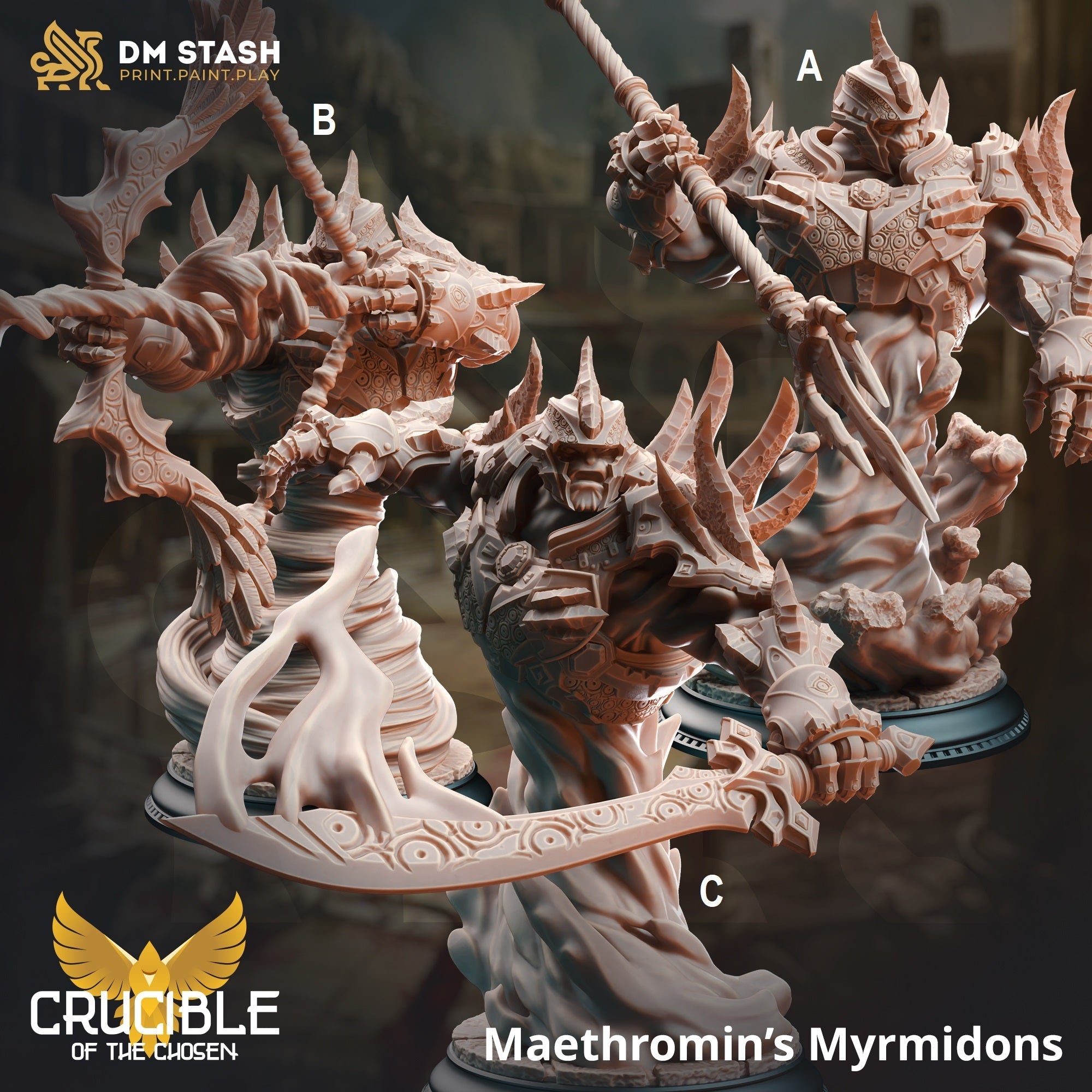 Maethromin's Myrmidons (Elemental Warriors) Main image