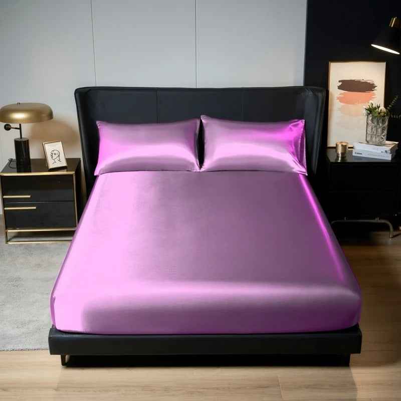 WTN Essentials Satin Bedding Set – 3pcs