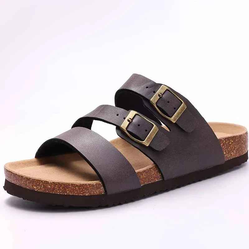 Double Buckle Sandals