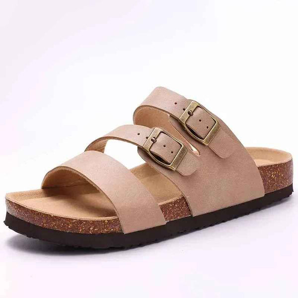Double Buckle Sandals
