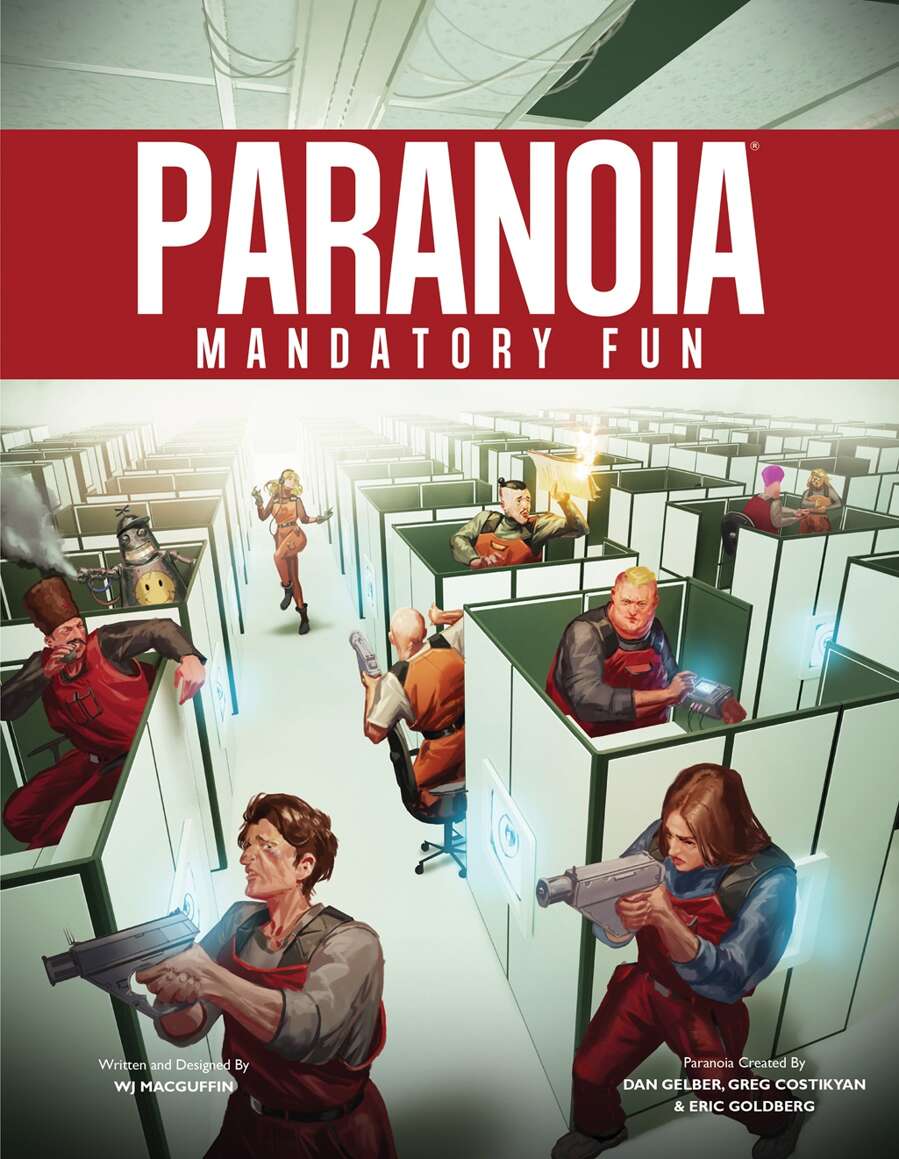 Paranoia - Mandatory Fun - Collectors World Toys