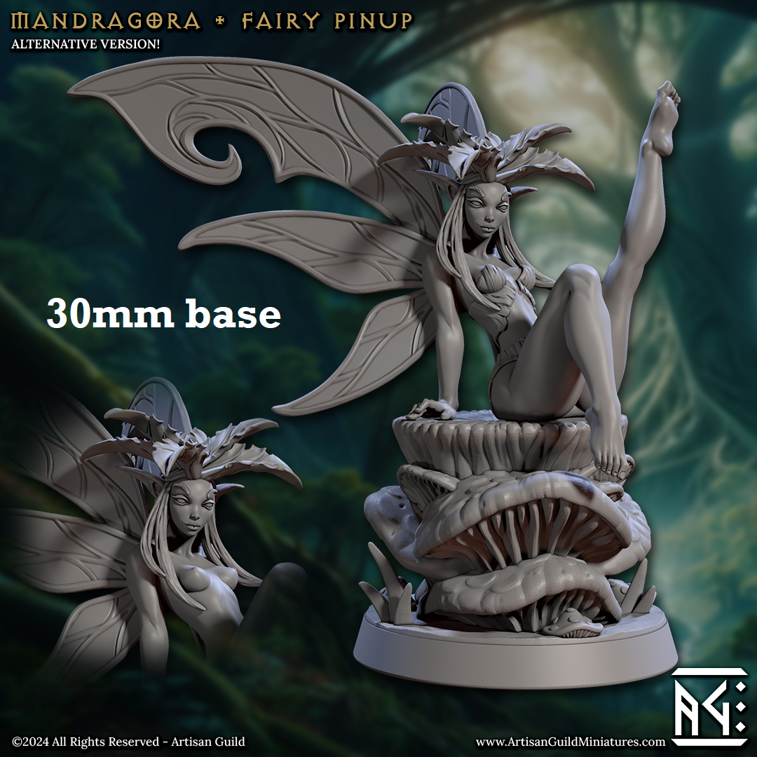 Mandragora (Female Fairy Pinup) Main image