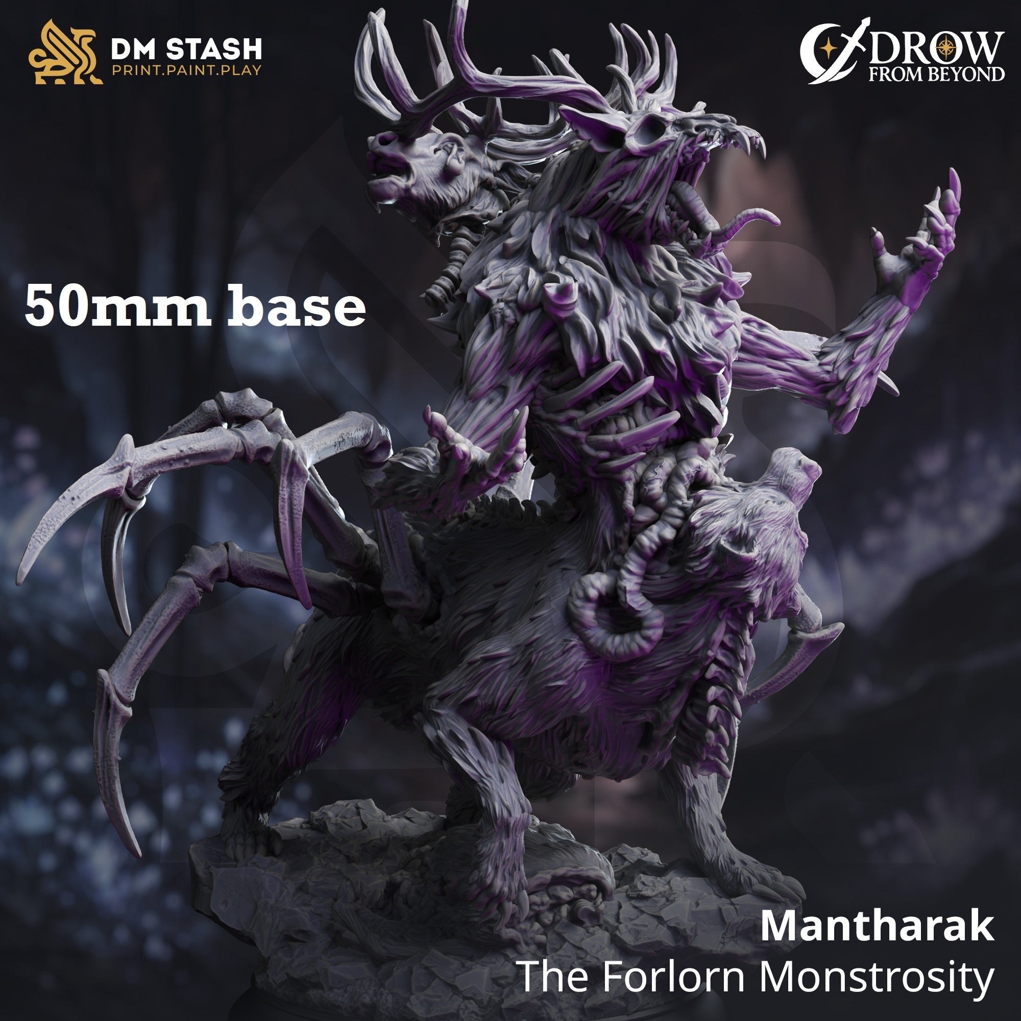 Mantharak, The Forlorn Monstrosity (Wendigo Abomination) - Collectors World Toys