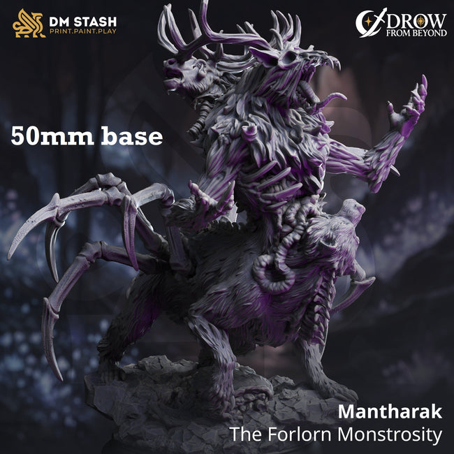 Mantharak, The Forlorn Monstrosity (Wendigo Abomination) - Collectors World Toys Hover Image