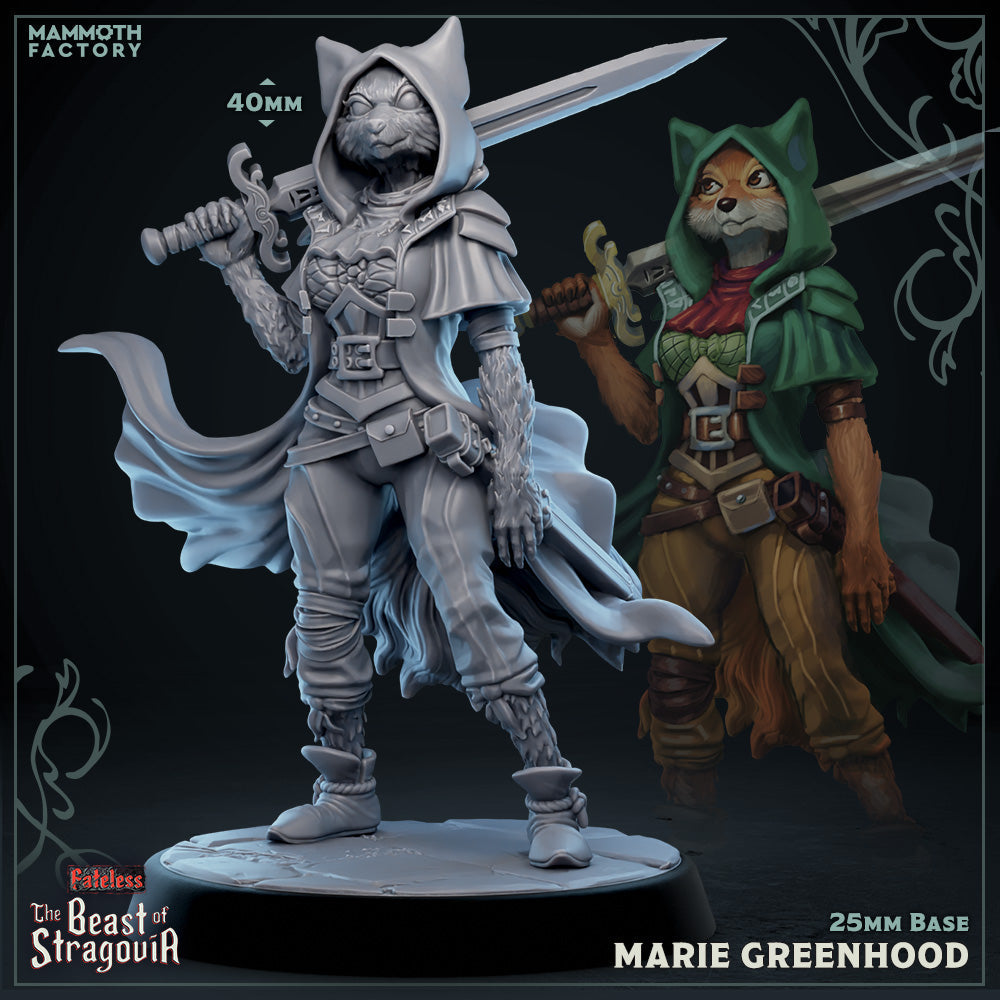 Marie Greenhood (Female Arcanaloth Rogue) Main image