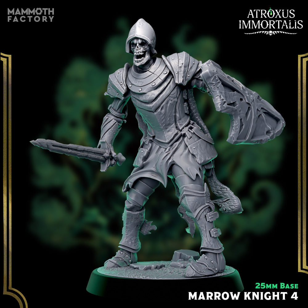 Marrow Knight: Sculpt 4 (Skeleton Swordsman) Main image