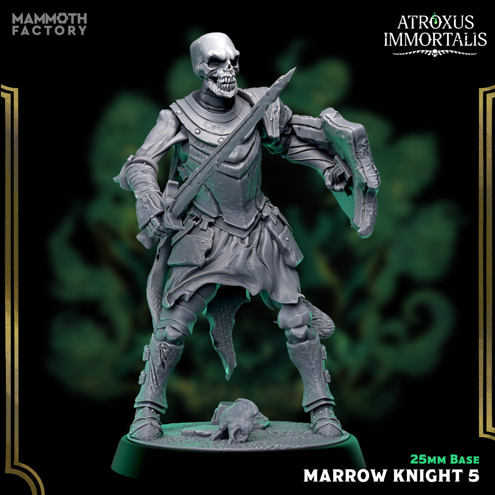 Marrow Knight: Sculpt 5 (Skeleton Swordsman) Main image