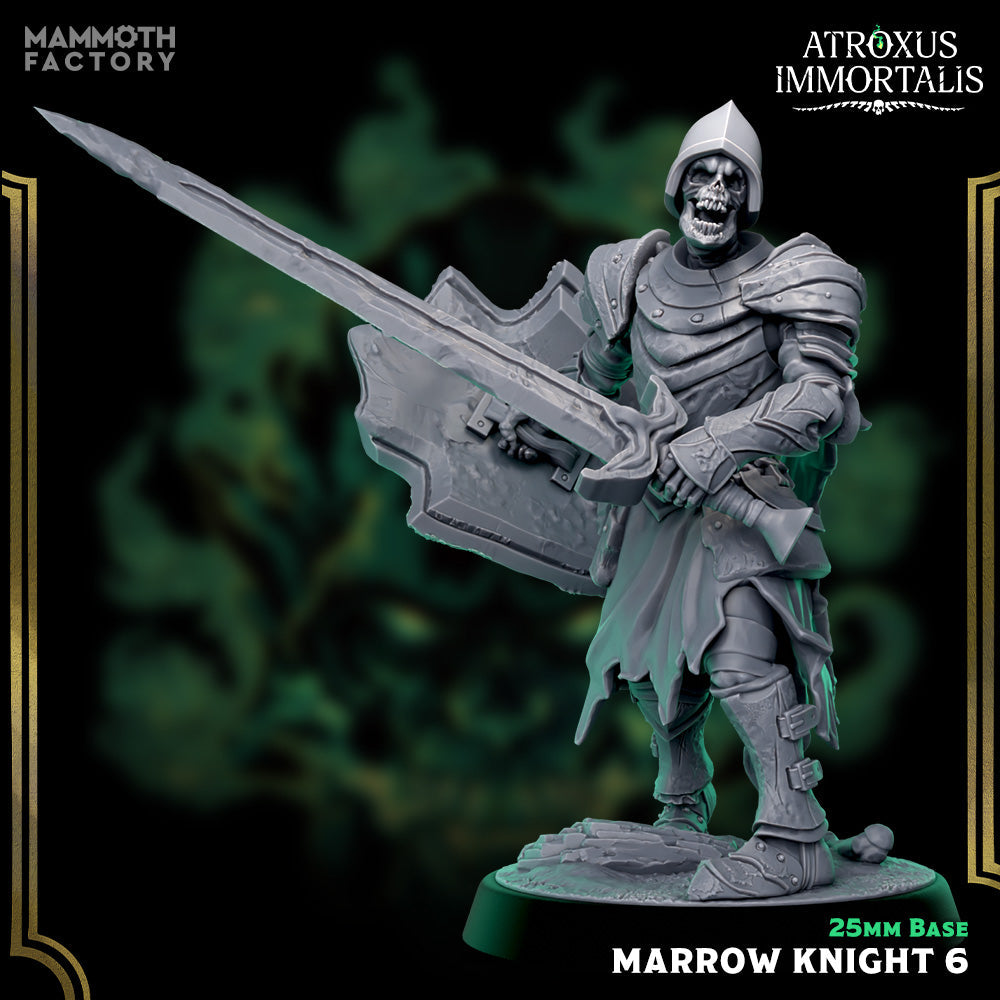 Marrow Knight: Sculpt 6 (Skeleton Swordsman) Main image