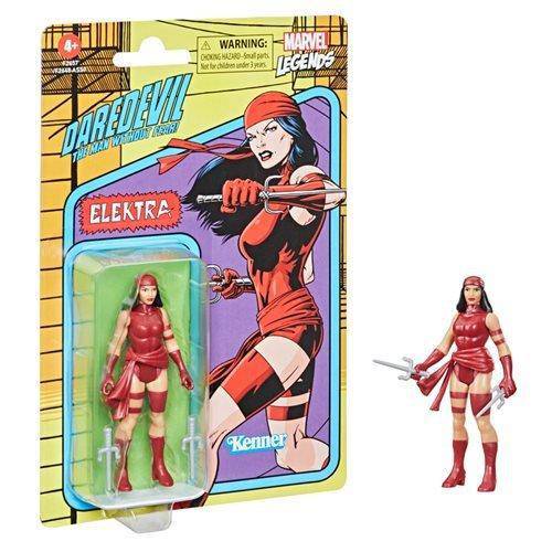 Marvel Legends Retro 375 Collection 3 3/4-Inch Action Figure - Select Figure(s) Elektra