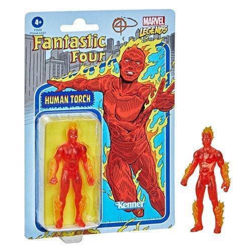 Marvel Legends Retro 375 Collection 3 3/4-Inch Action Figure - Select Figure(s) Human Torch