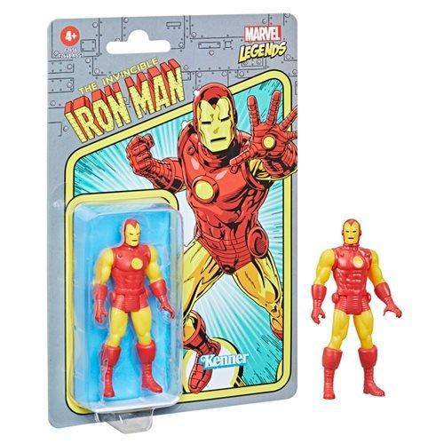 Marvel Legends Retro 375 Collection 3 3/4-Inch Action Figure - Select Figure(s) Iron Man