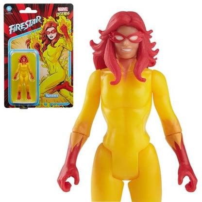 Marvel Legends Retro 375 Collection 3 3/4-Inch Action Figure - Select Figure(s) Firestar