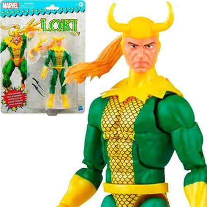 Marvel Legends Retro 6-Inch Action Figure - Select Figure(s) Loki