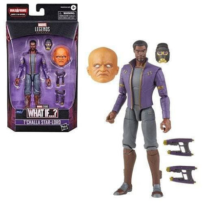 Marvel Legends What If? 6-Inch Action Figure - Select Figure(s) T'Challa Star-Lord
