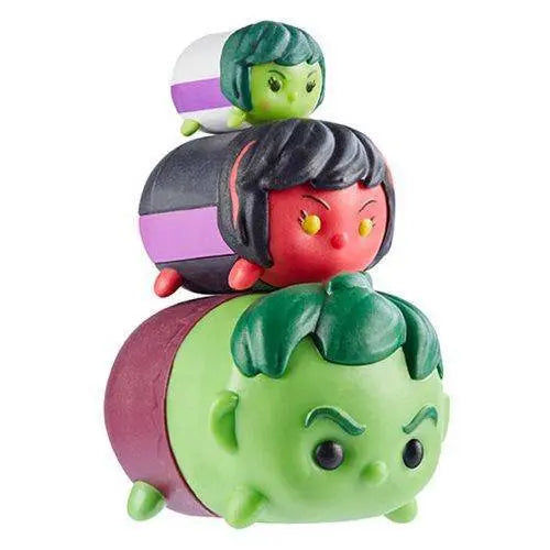 Marvel Tsum Tsum 3-Pack Mini-Figures Series 6: Select Figure(s) She-Hulk, Hulk and Red She-Hulk