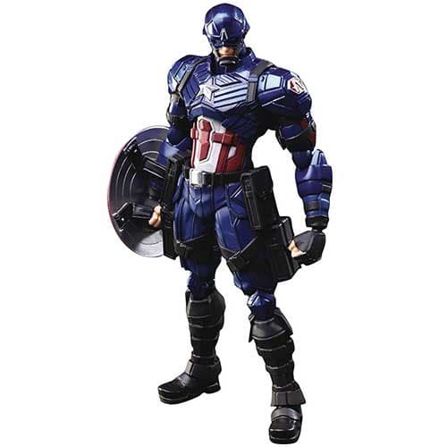 Marvel Universe Variant Bring Arts Captain America Action Figure Main image