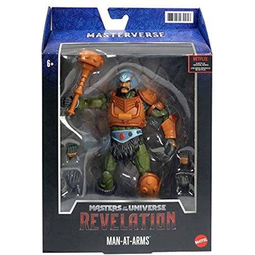 Masters of the Universe Masterverse Revelation Action Figure - Select Figure(s) Man-At-Arms Classic