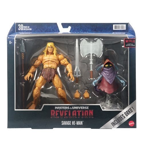 Masters of the Universe Masterverse Revelation Action Figure - Select Figure(s) Savage He-Man
