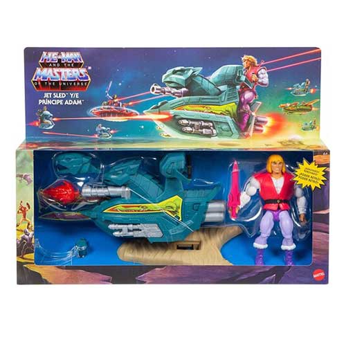 Masters of the Universe Origins Action Figure - Select Figure(s) Sky Sled and Prince Adam('5.5")