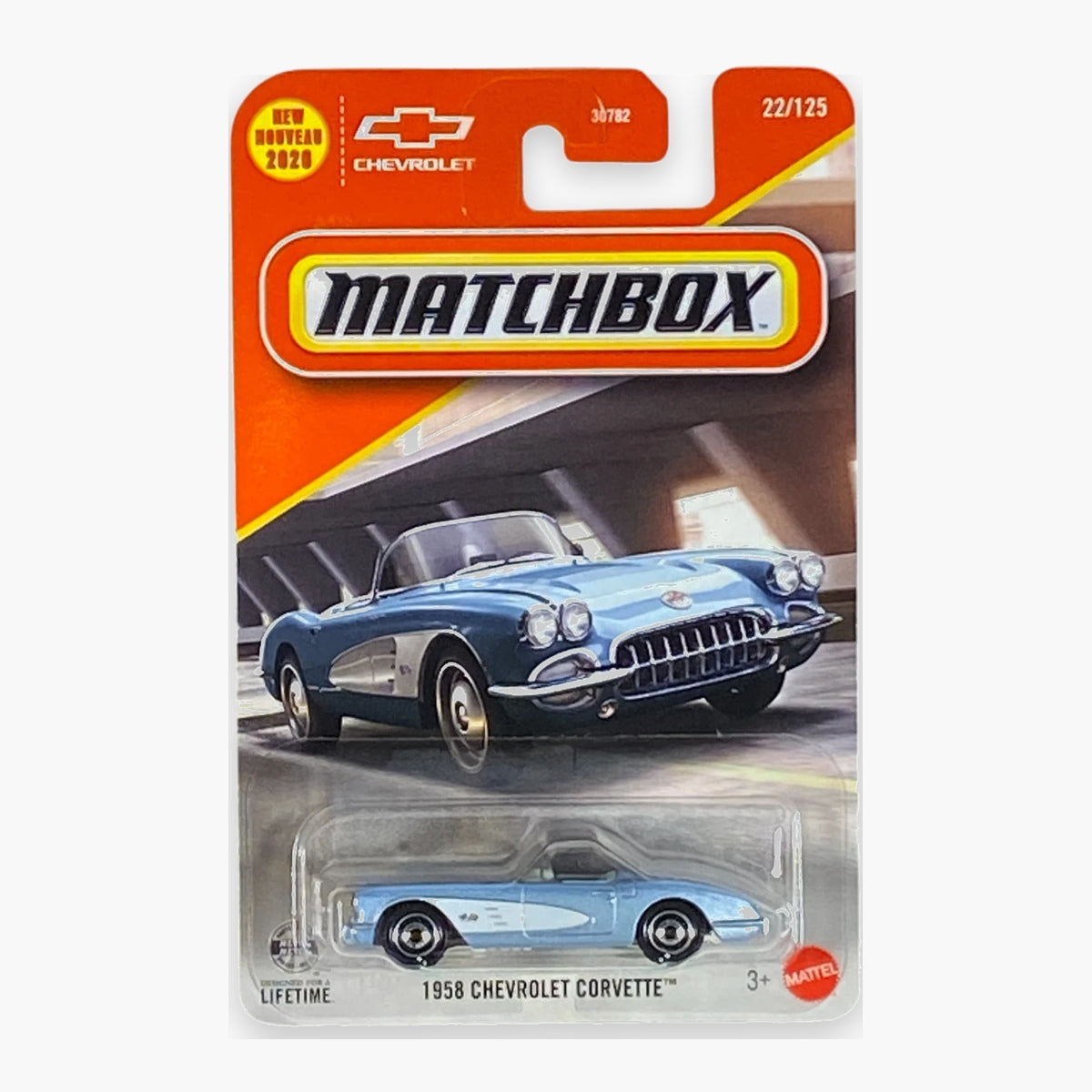 Matchbox 1958 Chevrolet Corvette | Matchbox Series 22/125 Main image