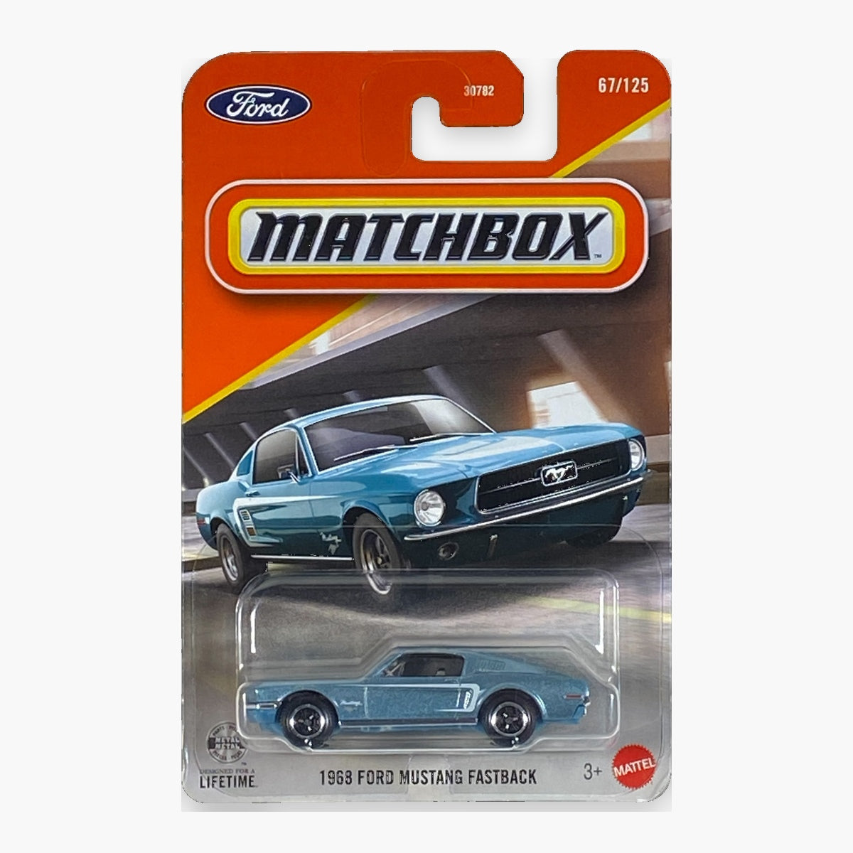 Matchbox 1968 Ford Mustang Fastback | Matchbox Series 67/125 Main image