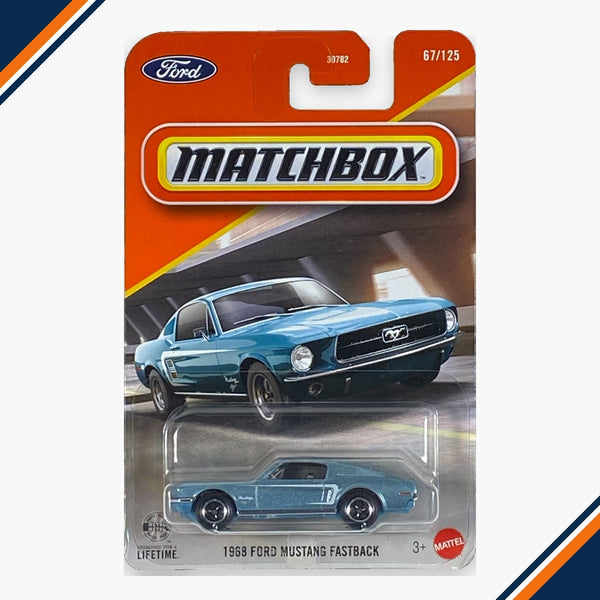Matchbox 1968 Ford Mustang Fastback | Matchbox Series 67/125