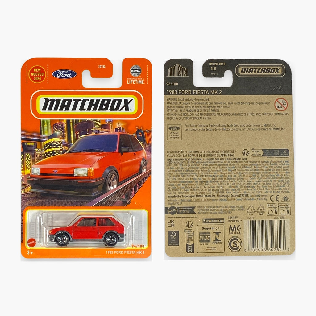 Matchbox 1983 Ford Fiesta MK2 | Matchbox Series 94/100