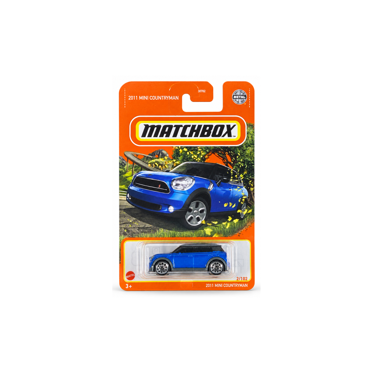 Matchbox 2011 MINI Countryman Blue 2/102 HFP35 Main image