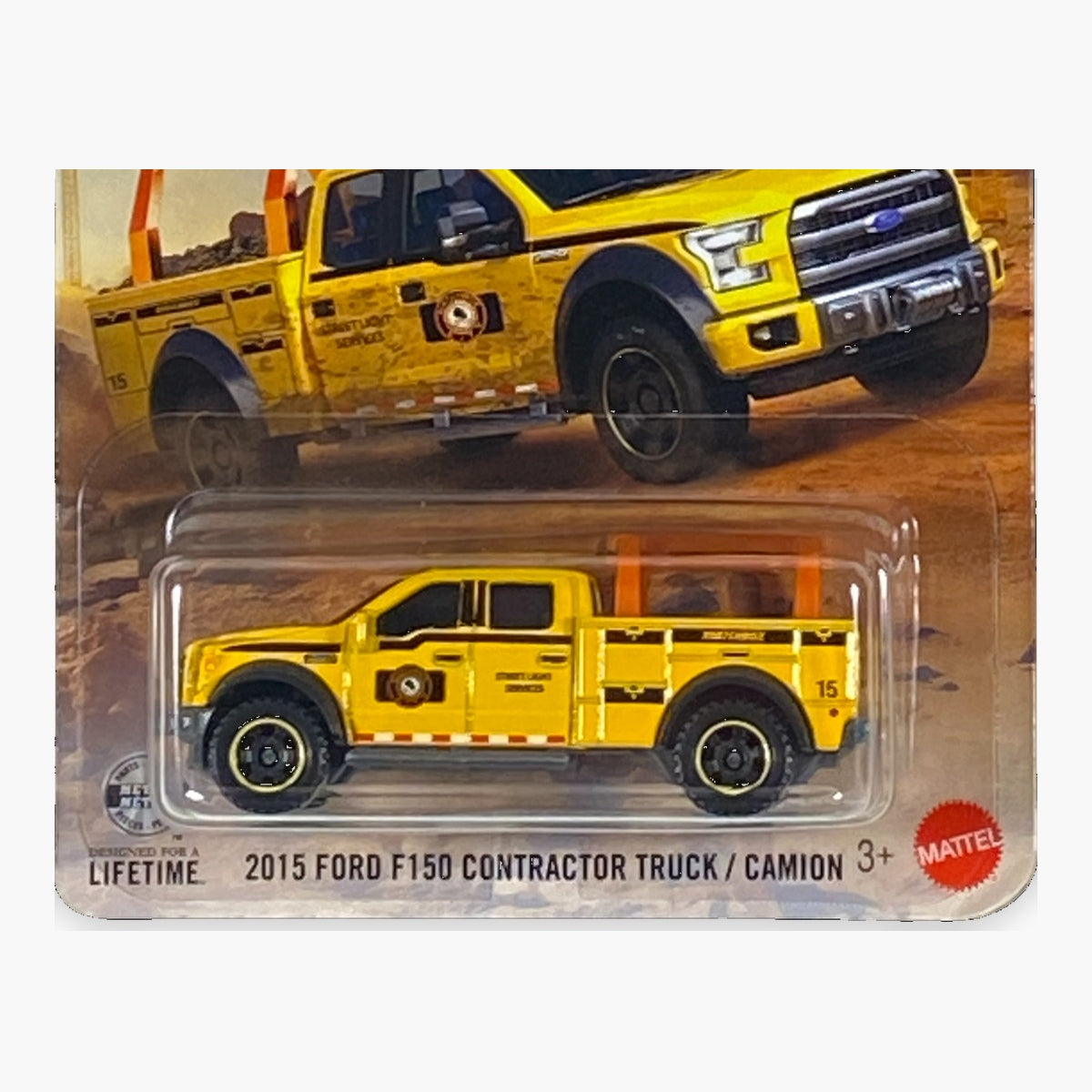 Matchbox '15 Ford F-150 Contactor Truck / Camion | Matchbox Series 18/125 Secondary image