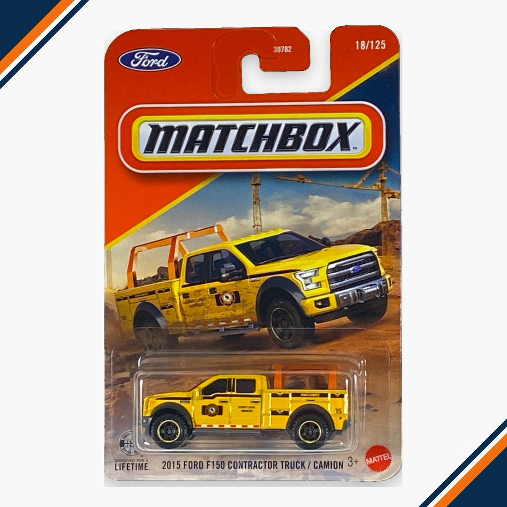 Matchbox '15 Ford F-150 Contactor Truck / Camion | Matchbox Series 18/125