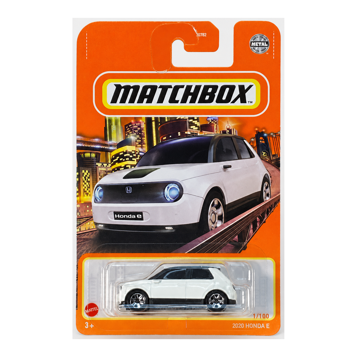 Matchbox 2020 Honda E White 1/100 GVX31 Main image