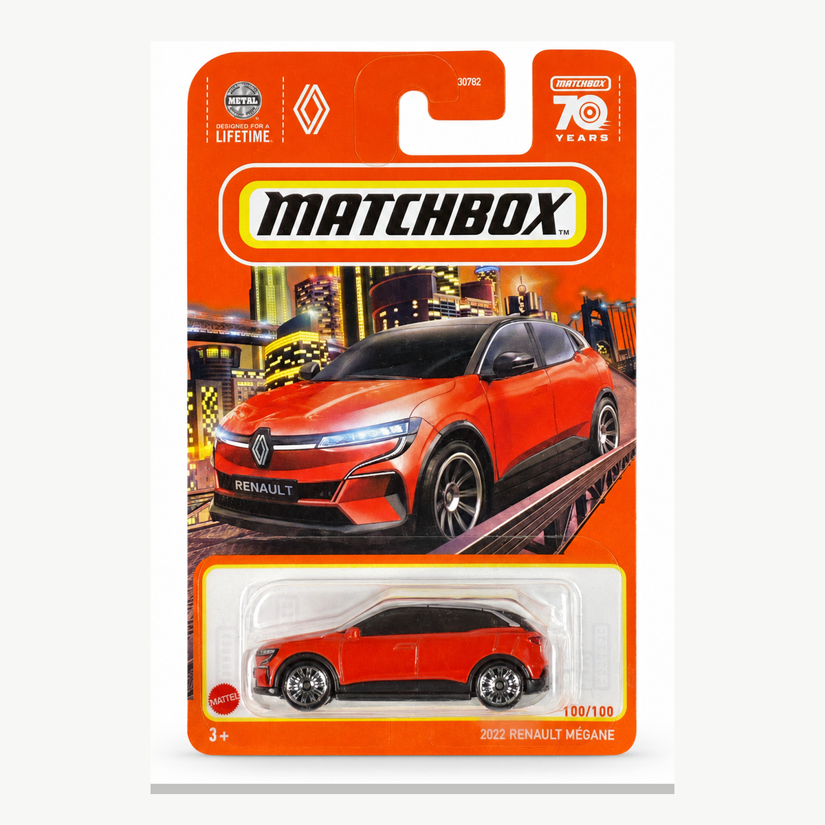 Matchbox 2022 Renault Megane | Matchbox 70 Years Series 100/100 Main image