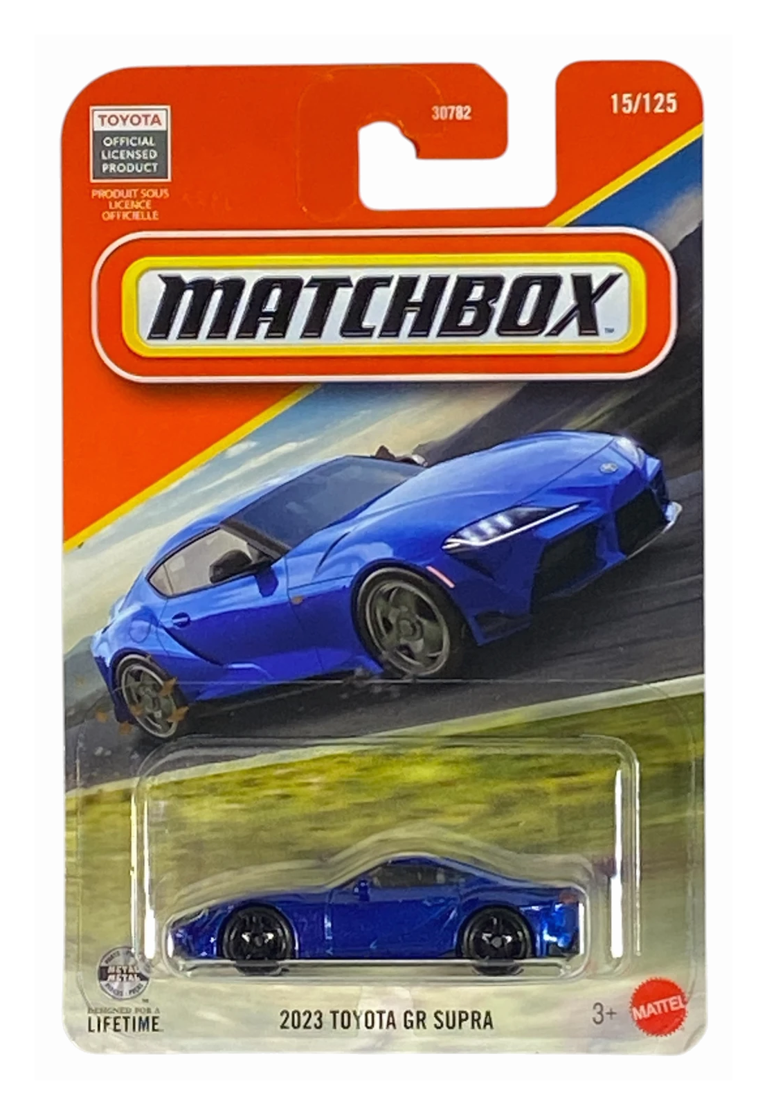 Matchbox 2023 Toyota GR Supra | 2026 Matchbox Series 15/125 Main image